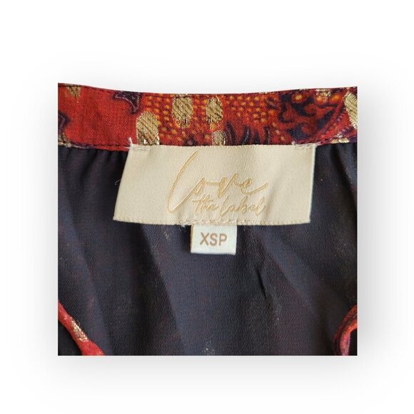 Anthropologie Jane Peasant Blouse XSP oversized whimsical size XSP EUC - Picture 12 of 14